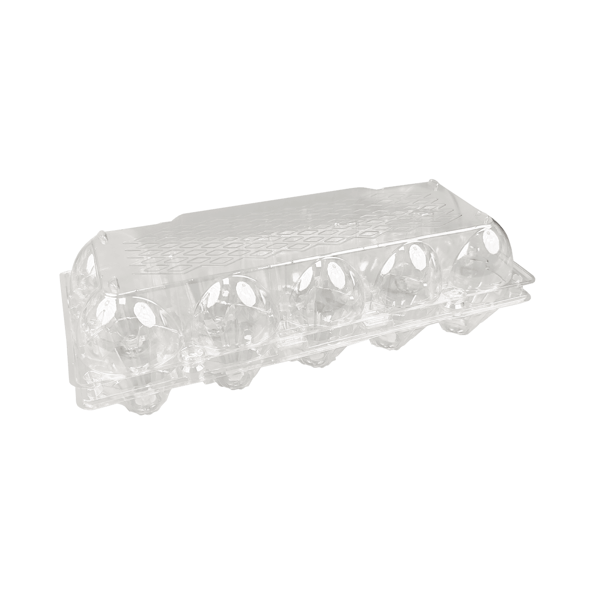 PET透明環(huán)保10個雞蛋紙箱，適合野餐和旅行儲存